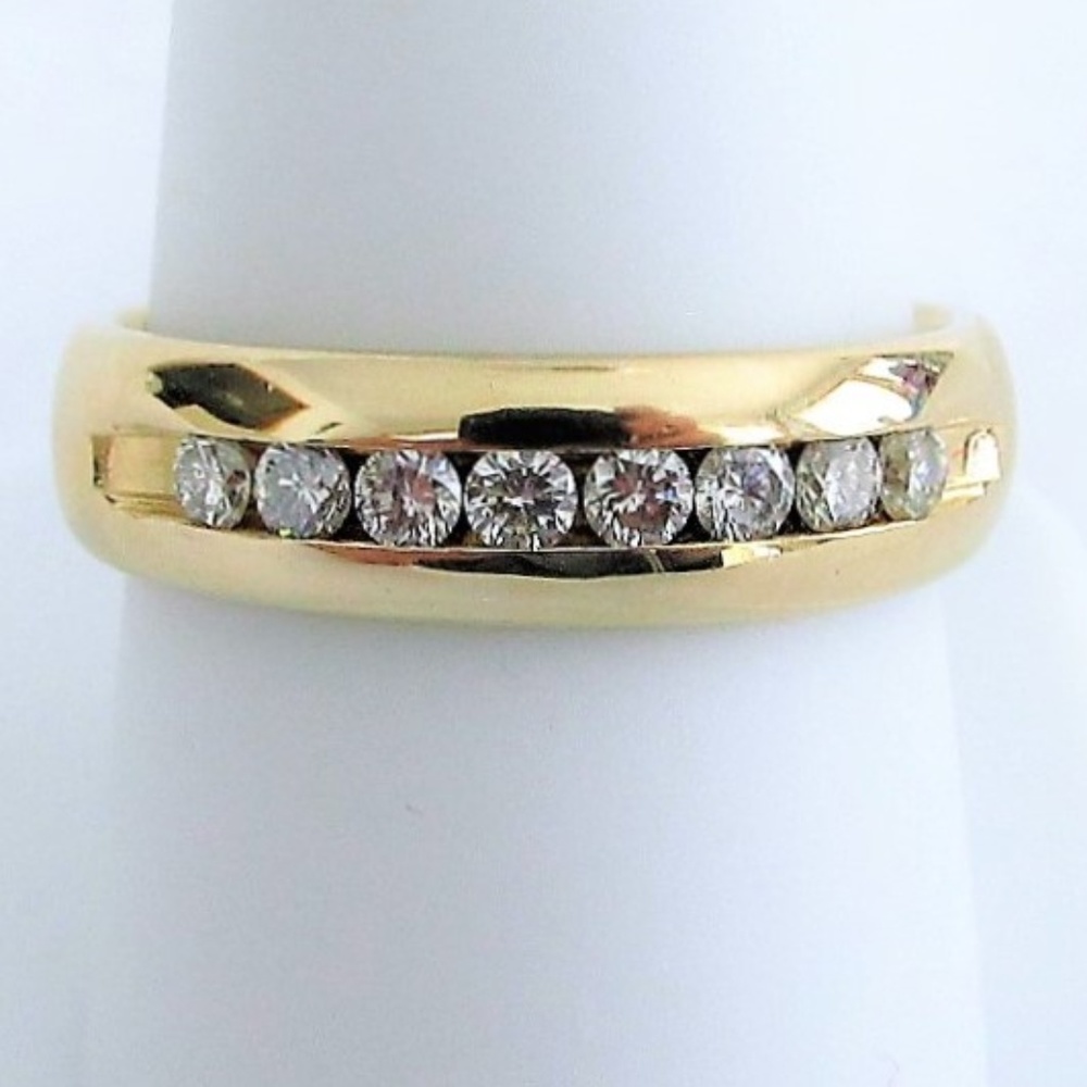 Men's Camelot Brand 1/2 Carat Diamond Ring 14KYG!